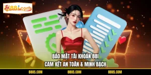 Bảo Mật Tài Khoản 88I | Cam Kết An Toàn & Minh Bạch