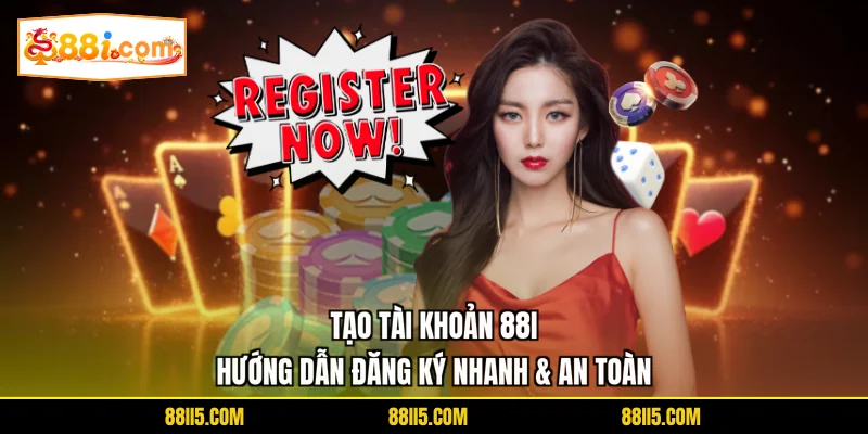 Tạo Tài Khoản 88I | Hướng Dẫn Đăng Ký Nhanh & An Toàn