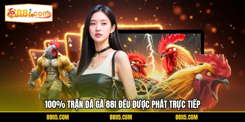 100% trận đá gà 88I đều được phát trực tiếp