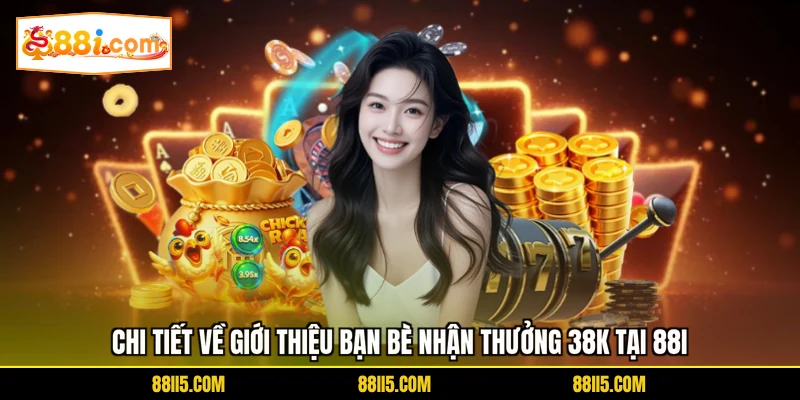 Chi tiết về giới thiệu bạn bè nhận thưởng 38K tại 88I