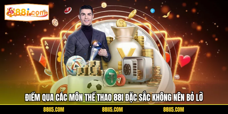 Điểm qua các môn thể thao 88I đặc sắc không nên bỏ lỡ