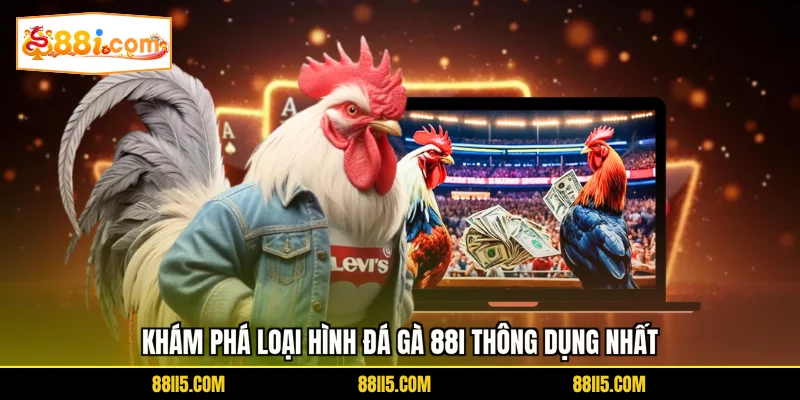 Khám phá loại hình đá gà 88I thông dụng nhất